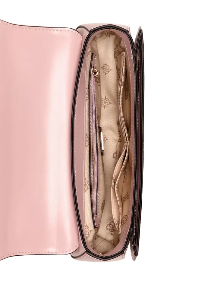 GUESS Handbags Daryna Convertible Crossbody Pink 8211 Women