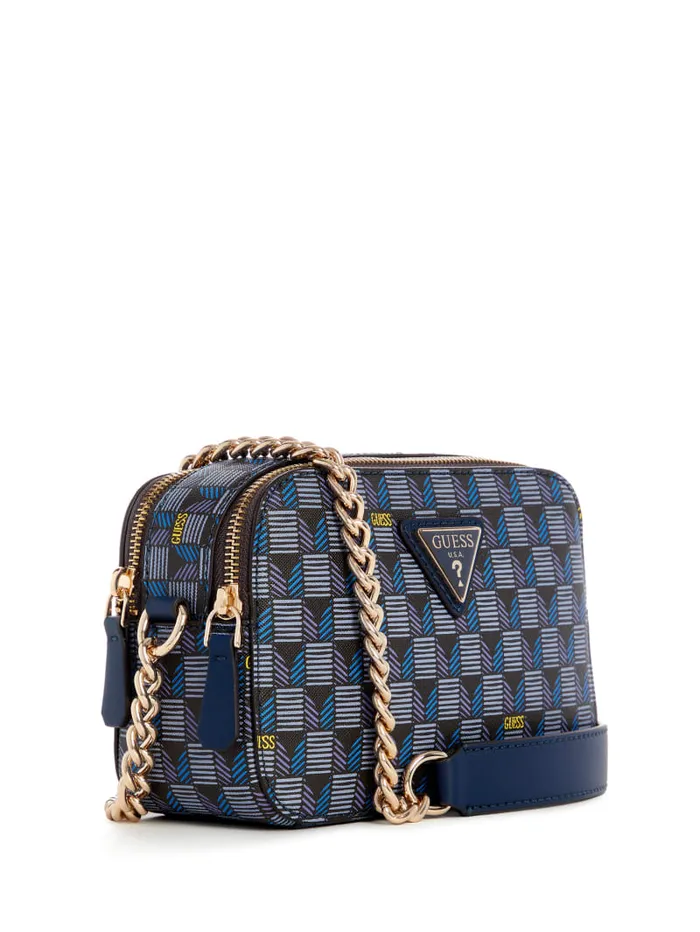 GUESS Handbags G Wave Camera Crossbody Green 8211 Women