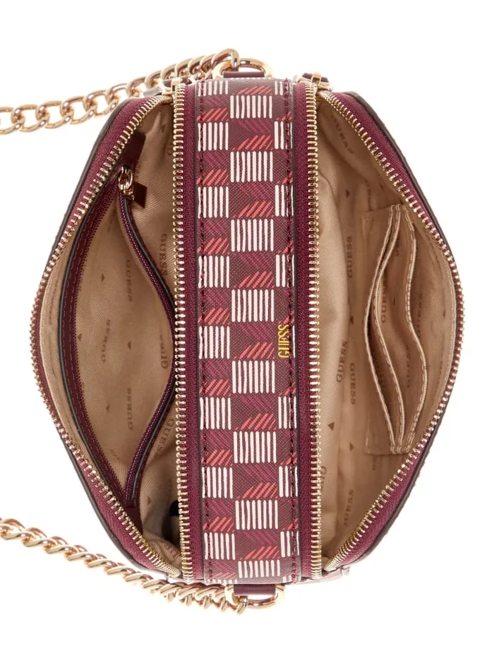 GUESS Handbags G Wave Camera Crossbody Green 8211 Women