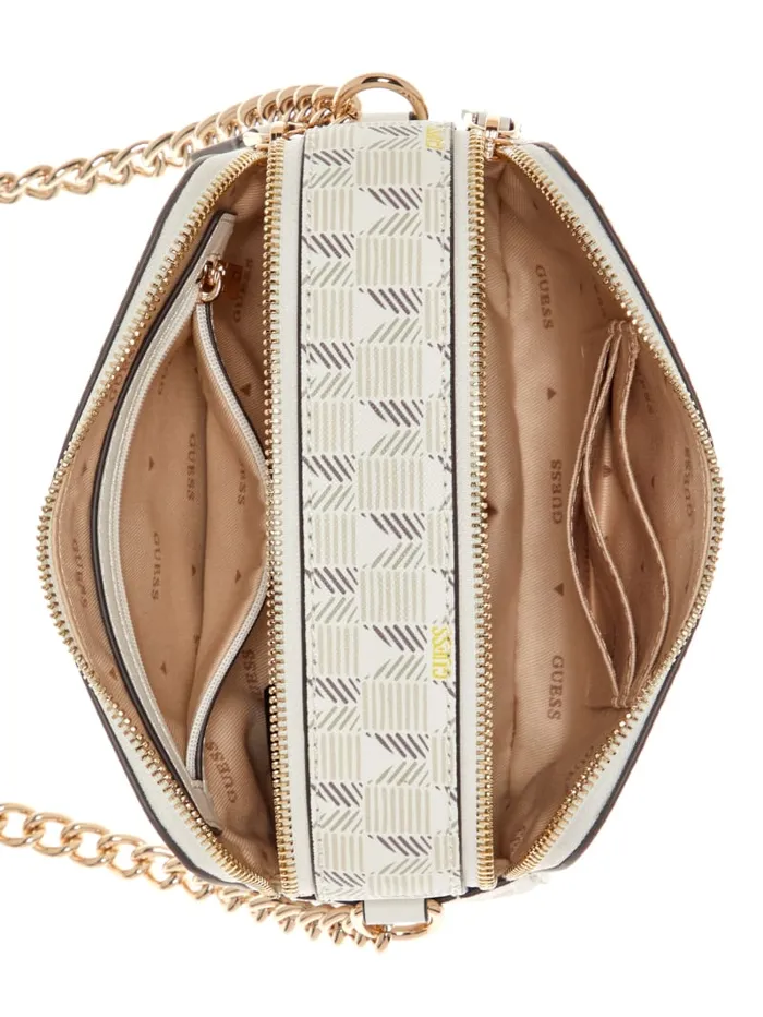 GUESS Handbags G Wave Camera Crossbody Green 8211 Women