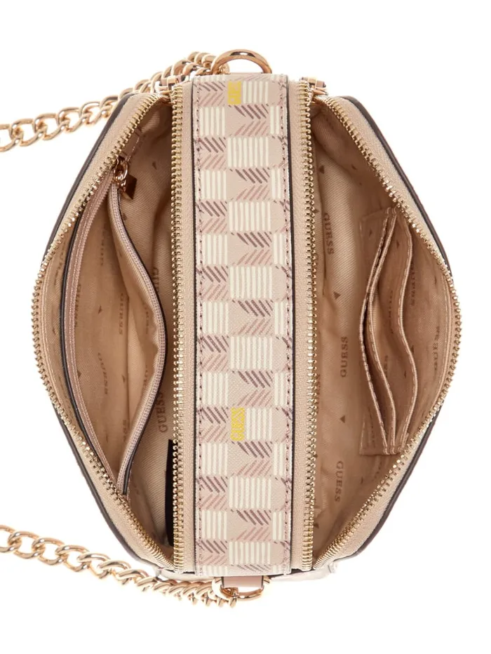 GUESS Handbags G Wave Camera Crossbody Green 8211 Women