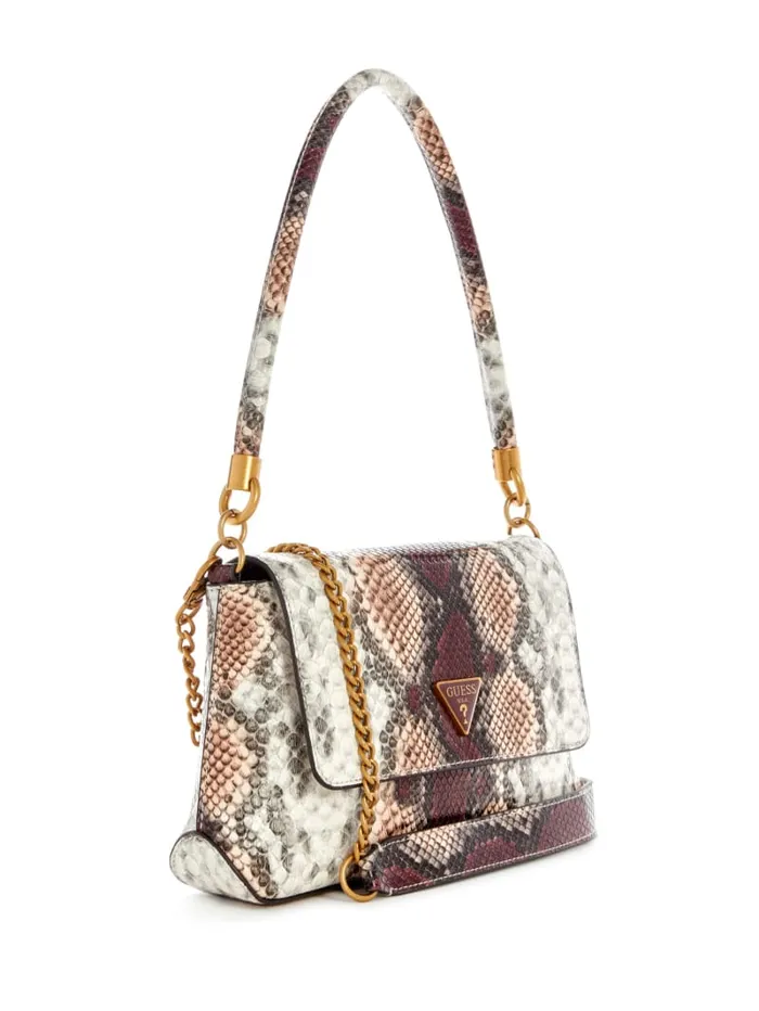 GUESS Handbags Georgina TopHandle Flap Purple 8211 Women