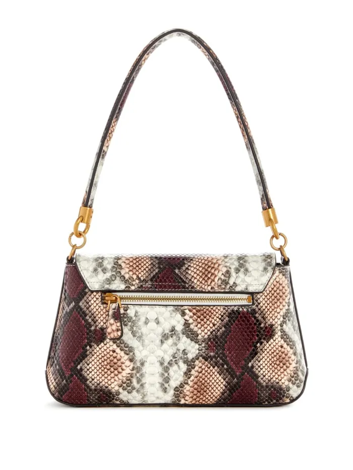 GUESS Handbags Georgina TopHandle Flap Purple 8211 Women