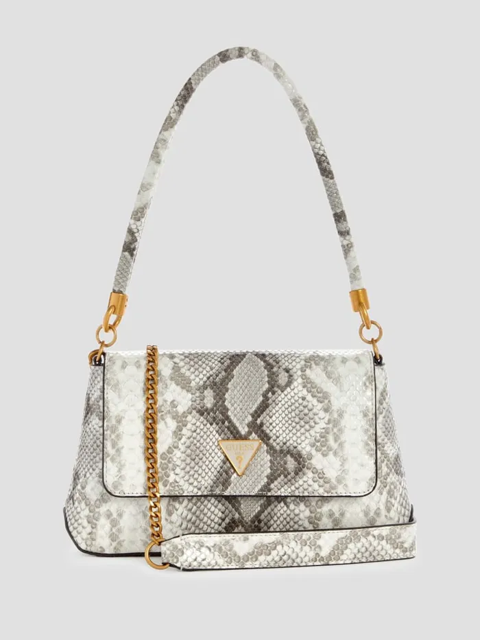 GUESS Handbags Georgina TopHandle Flap Purple 8211 Women