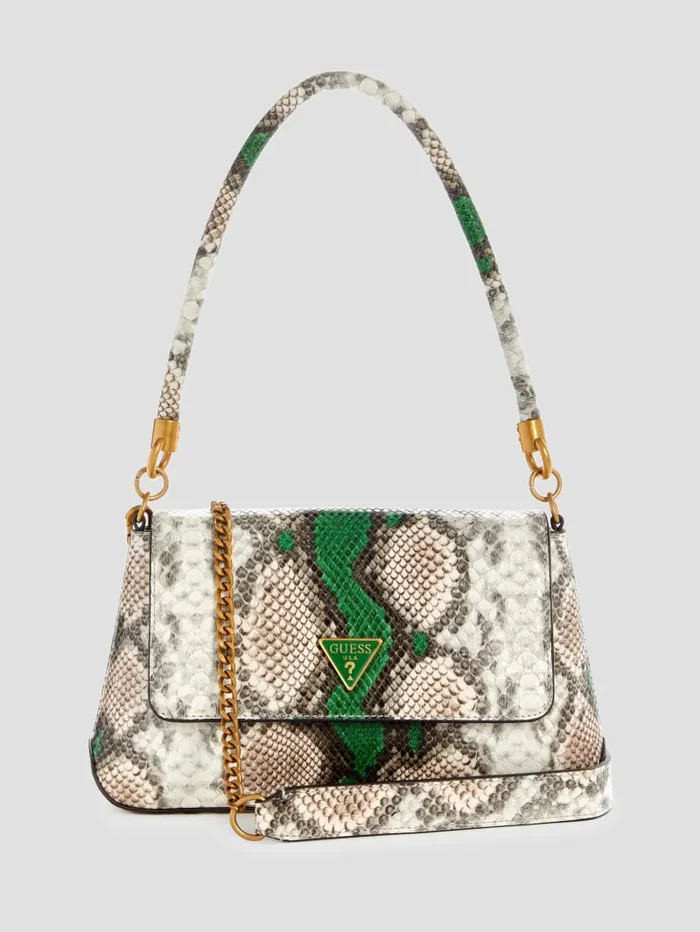 GUESS Handbags Georgina TopHandle Flap Purple 8211 Women