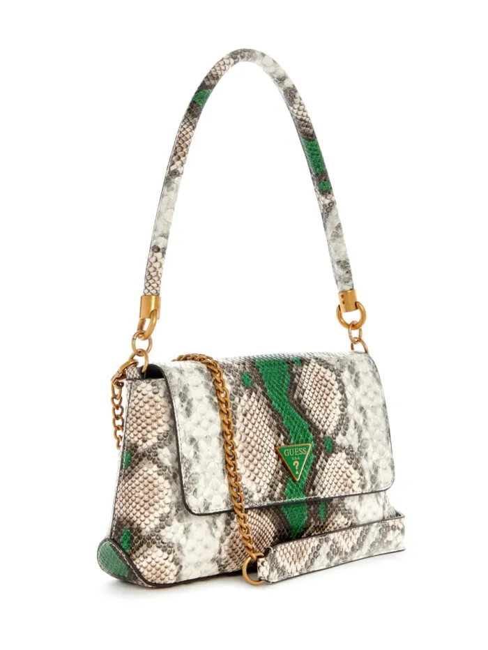 GUESS Handbags Georgina TopHandle Flap Purple 8211 Women