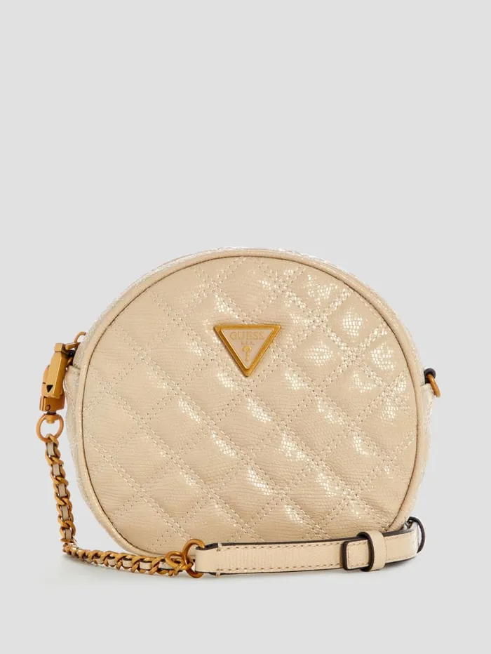 GUESS Handbags Giully Circle Bag White 8211 Women