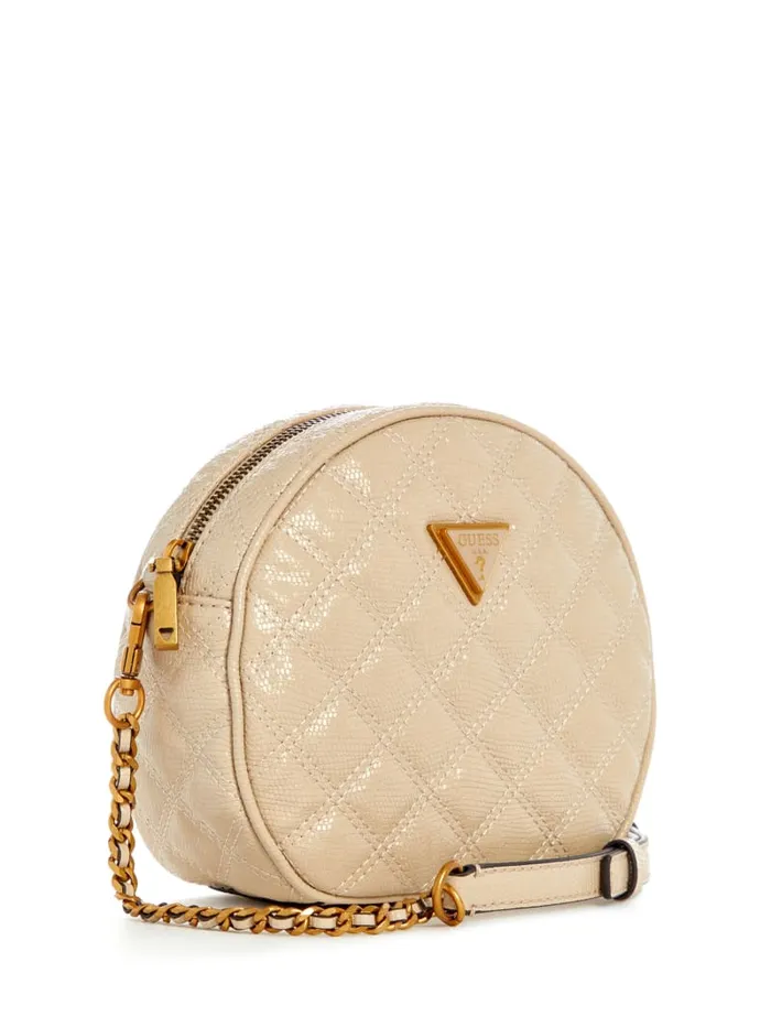 GUESS Handbags Giully Circle Bag White 8211 Women