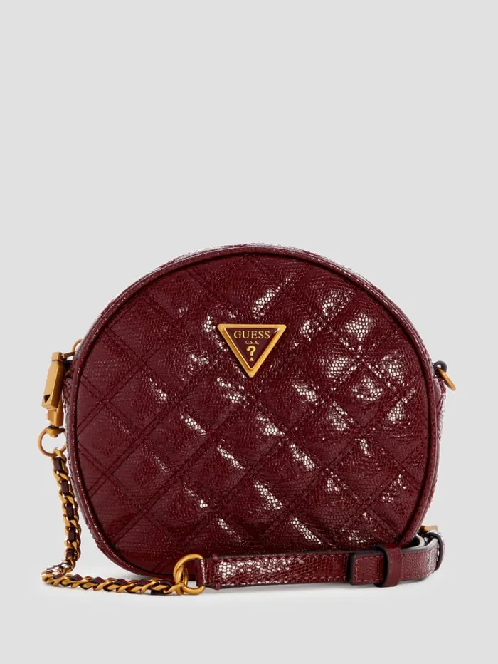 GUESS Handbags Giully Circle Bag White 8211 Women
