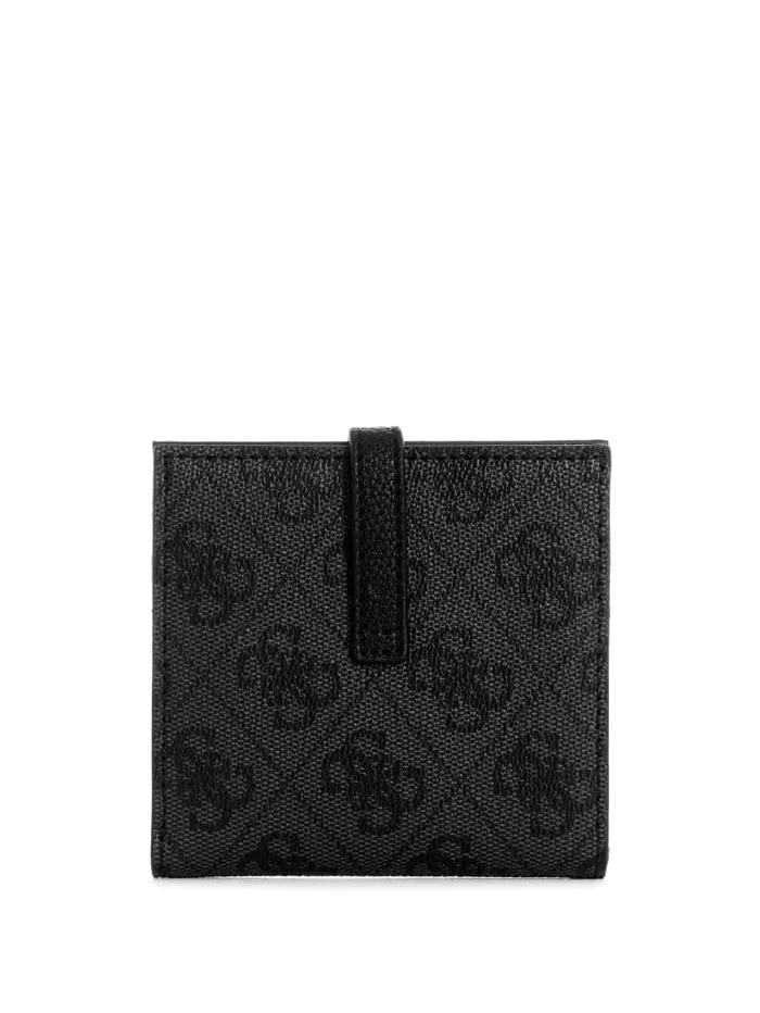 GUESS Handbags Laurel Quattro G Card Case Black 8211 Women