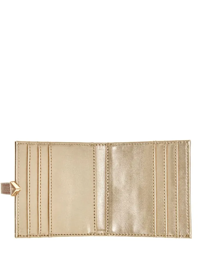 GUESS Handbags Laurel Quattro G Card Case Black 8211 Women