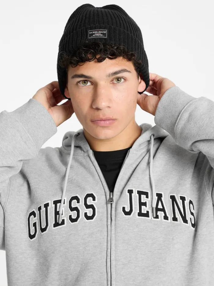 GUESS Hats and Scarves Eco Jeans Beanie Black 8211 Men