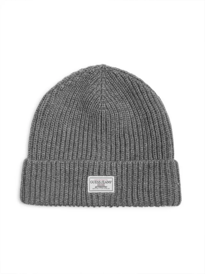 GUESS Hats and Scarves Eco Jeans Beanie Black 8211 Men