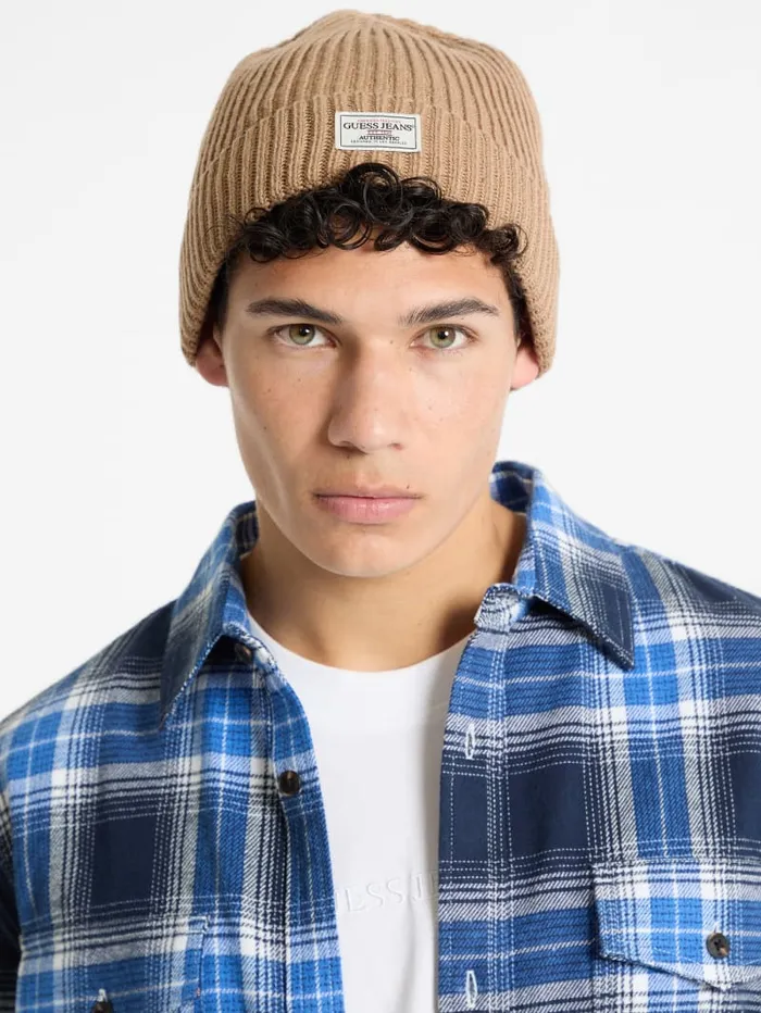 GUESS Hats and Scarves Eco Jeans Beanie Black 8211 Men