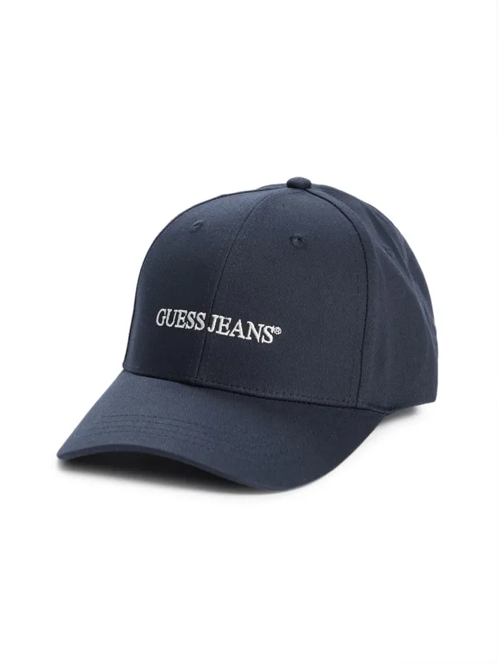 GUESS Hats and Scarves Eco Jeans Logo Baseball Cap Red 8211 Men