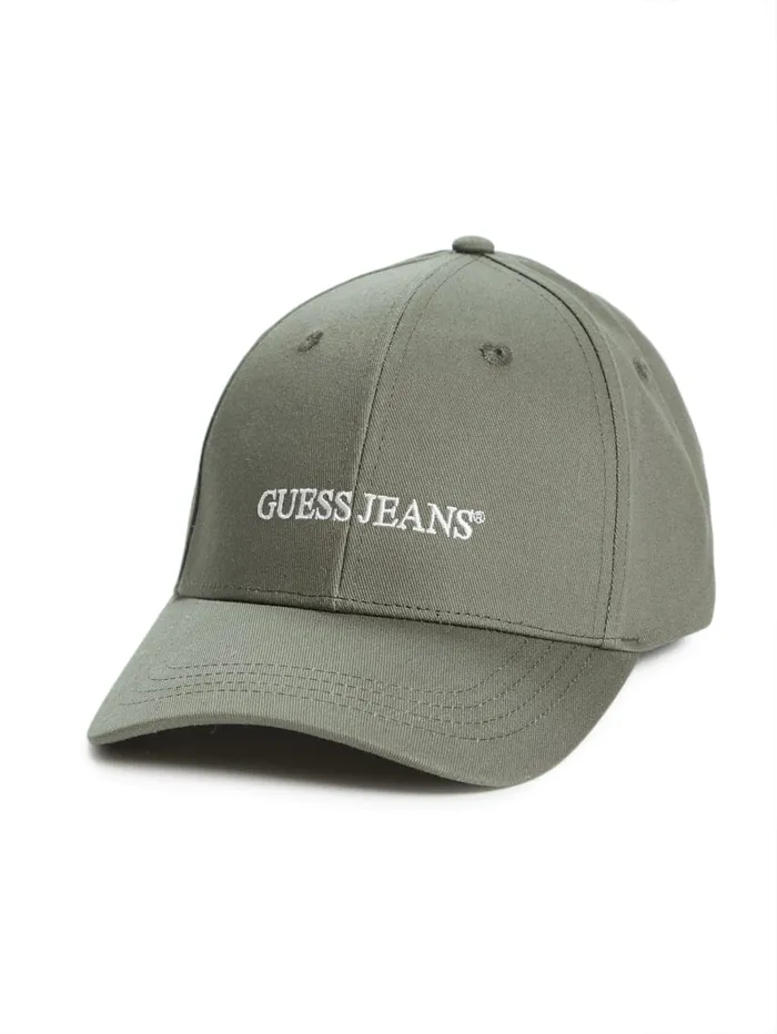 GUESS Hats and Scarves Eco Jeans Logo Baseball Cap Red 8211 Men