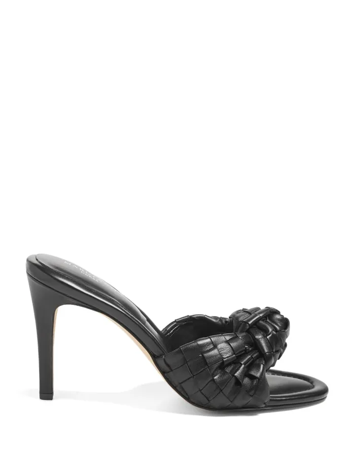 GUESS Heels Janna Woven Mule Black 8211 Unisex