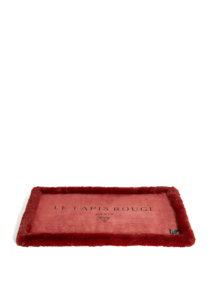 GUESS Home FauxFur Pet Carpet Purple 8211 Women