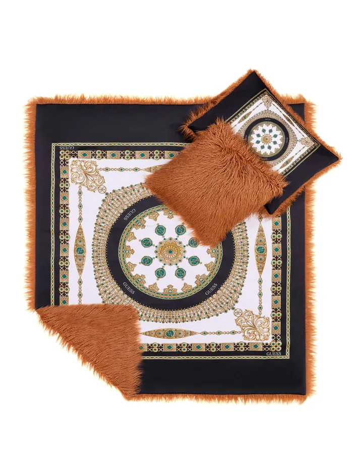 GUESS Home Helma Blanket Brown 8211 Women
