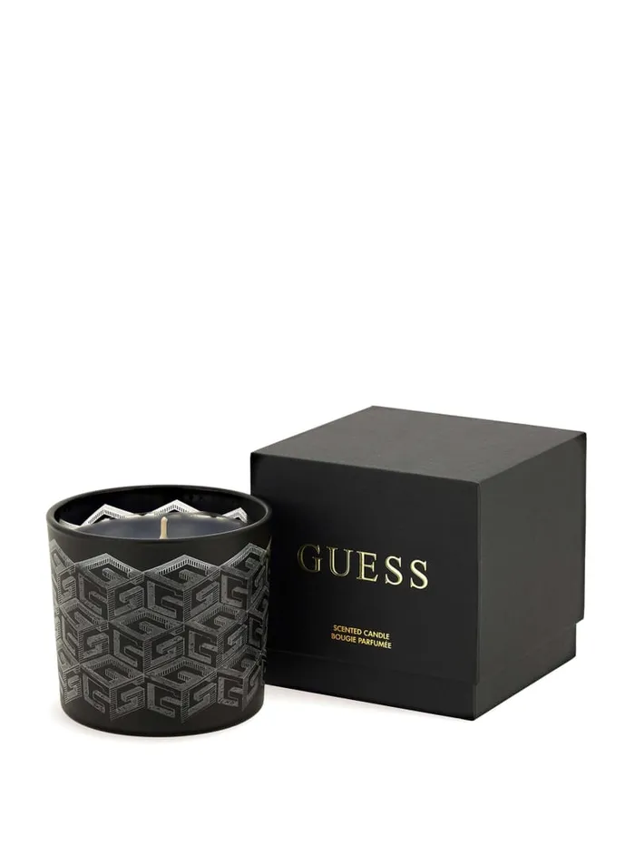 GUESS Home LaserCut G Cube Candle Pink 8211 Women
