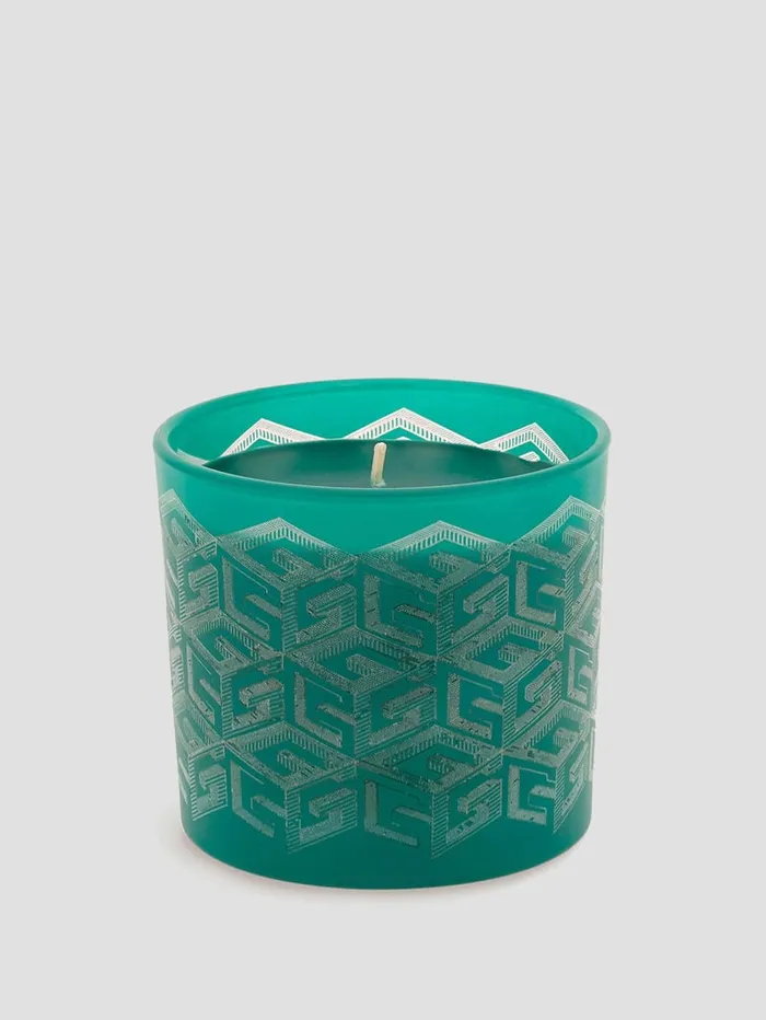 GUESS Home LaserCut G Cube Candle Pink 8211 Women