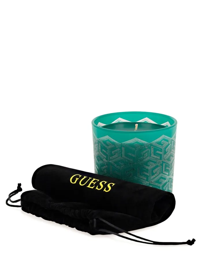 GUESS Home LaserCut G Cube Candle Pink 8211 Women