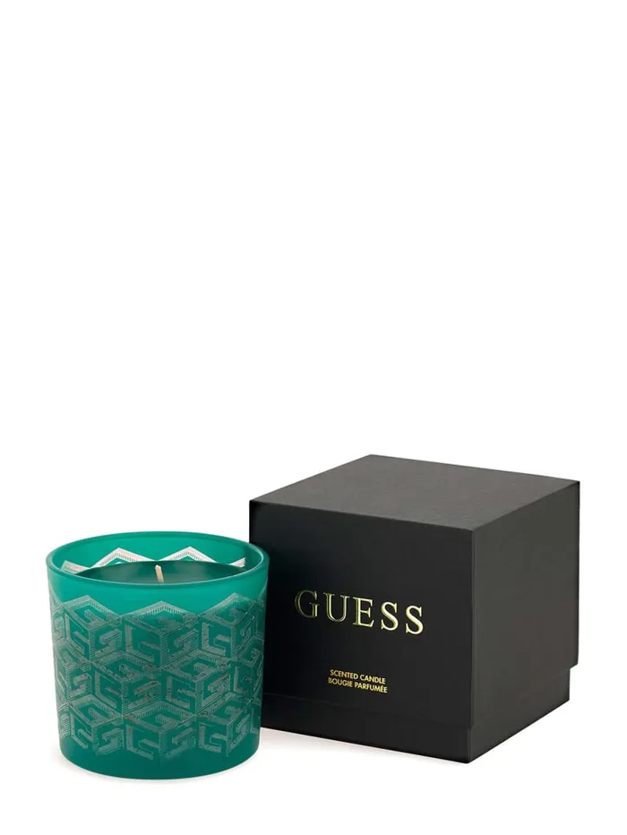 GUESS Home LaserCut G Cube Candle Pink 8211 Women