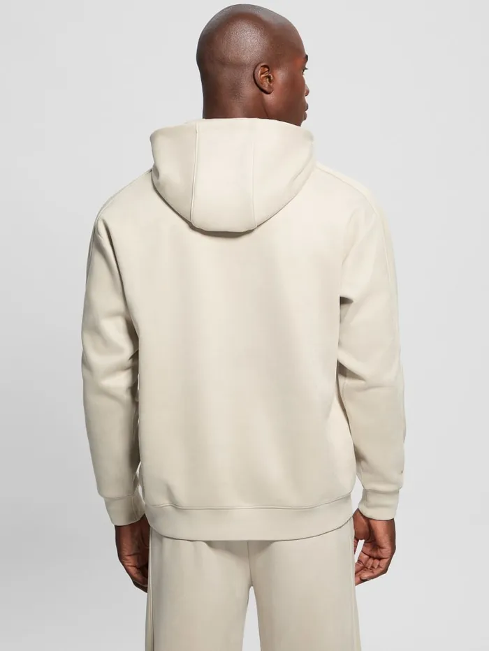 GUESS Hoodies and Sweaters Eco Mojo Signature Hoodie Beige 8211 Men