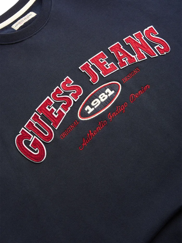 GUESS Hoodies and Sweaters Original Design Sweatshirt Blue 8211 Men