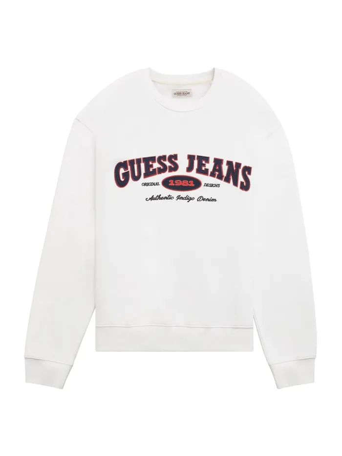 GUESS Hoodies and Sweaters Original Design Sweatshirt Blue 8211 Men