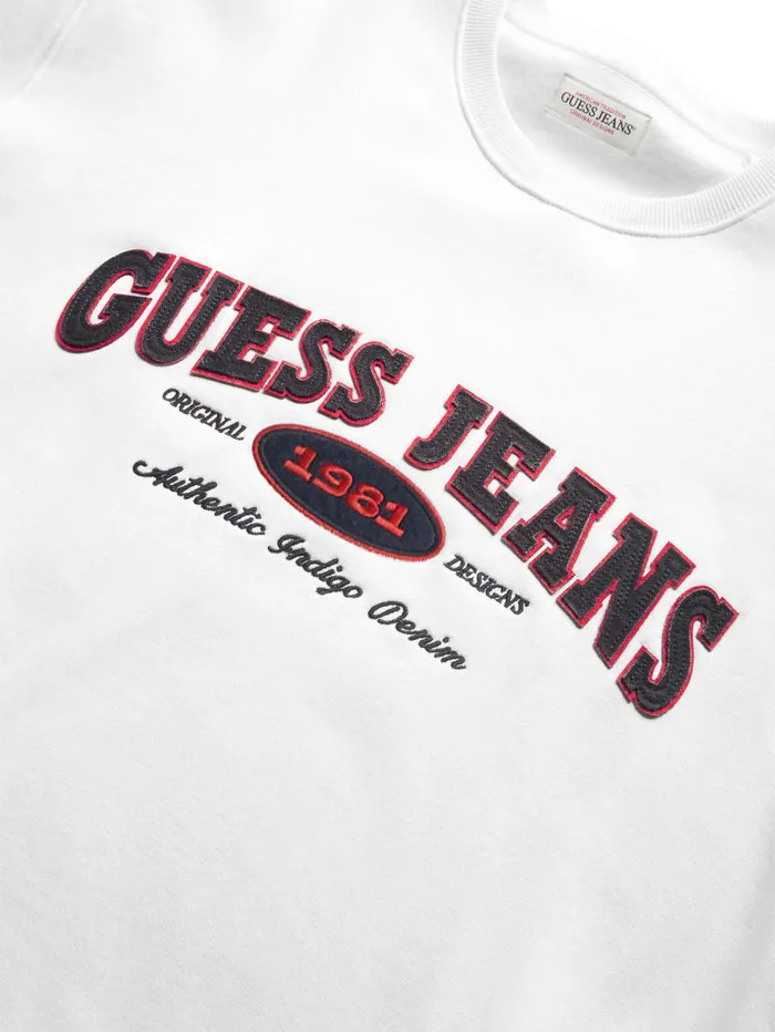 GUESS Hoodies and Sweaters Original Design Sweatshirt Blue 8211 Men