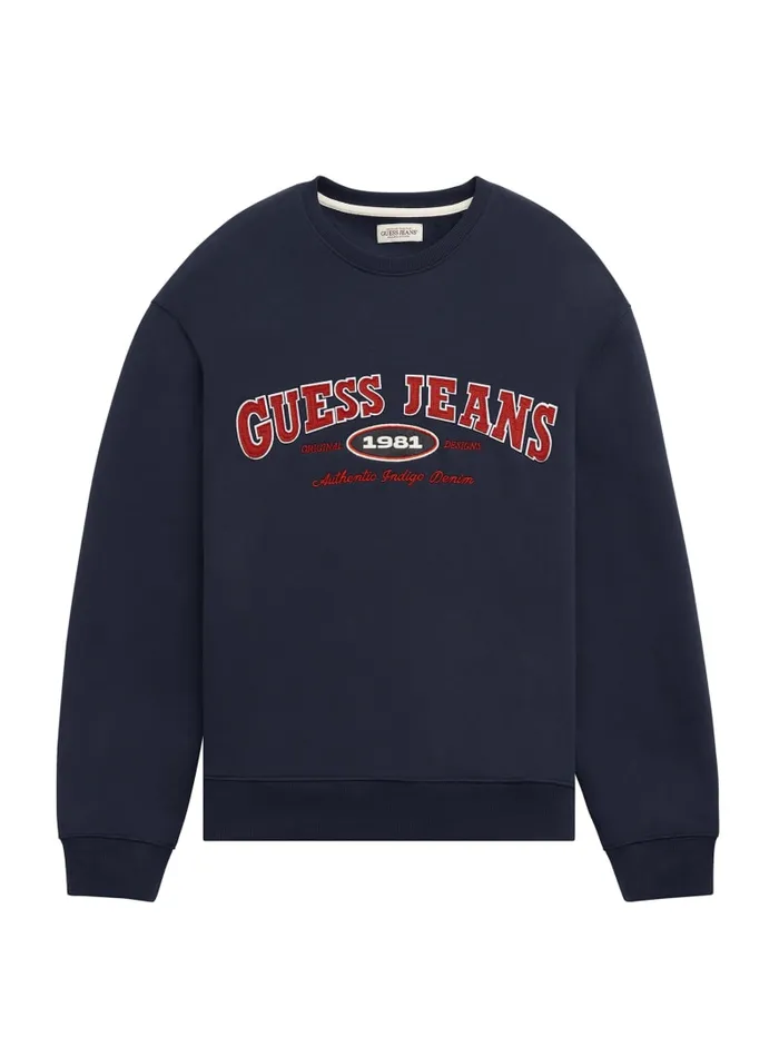 GUESS Hoodies and Sweaters Original Design Sweatshirt Blue 8211 Men