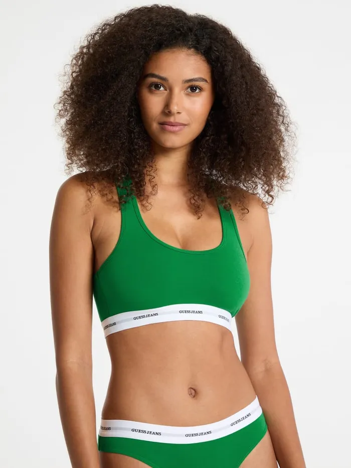 GUESS Intimates Eco Jeans Bralette Green 8211 Women