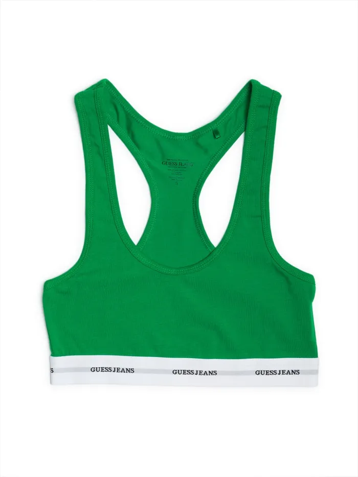 GUESS Intimates Eco Jeans Bralette Green 8211 Women