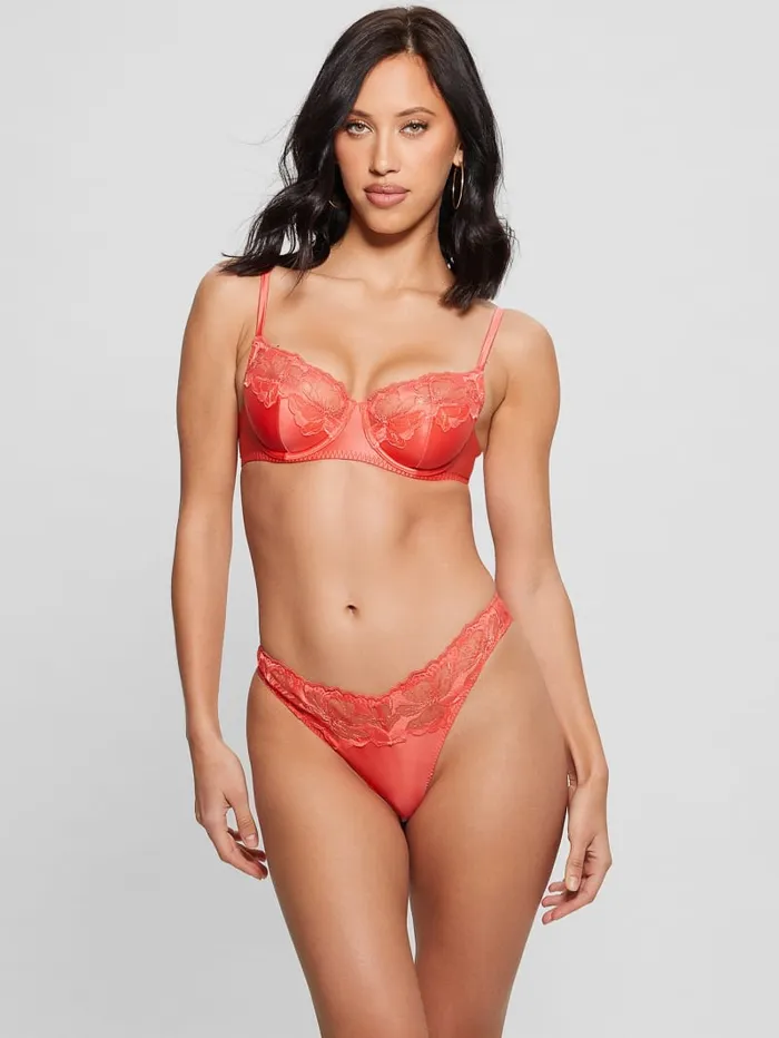 GUESS Intimates Victoria Brazilian Thong Orange 8211 Women