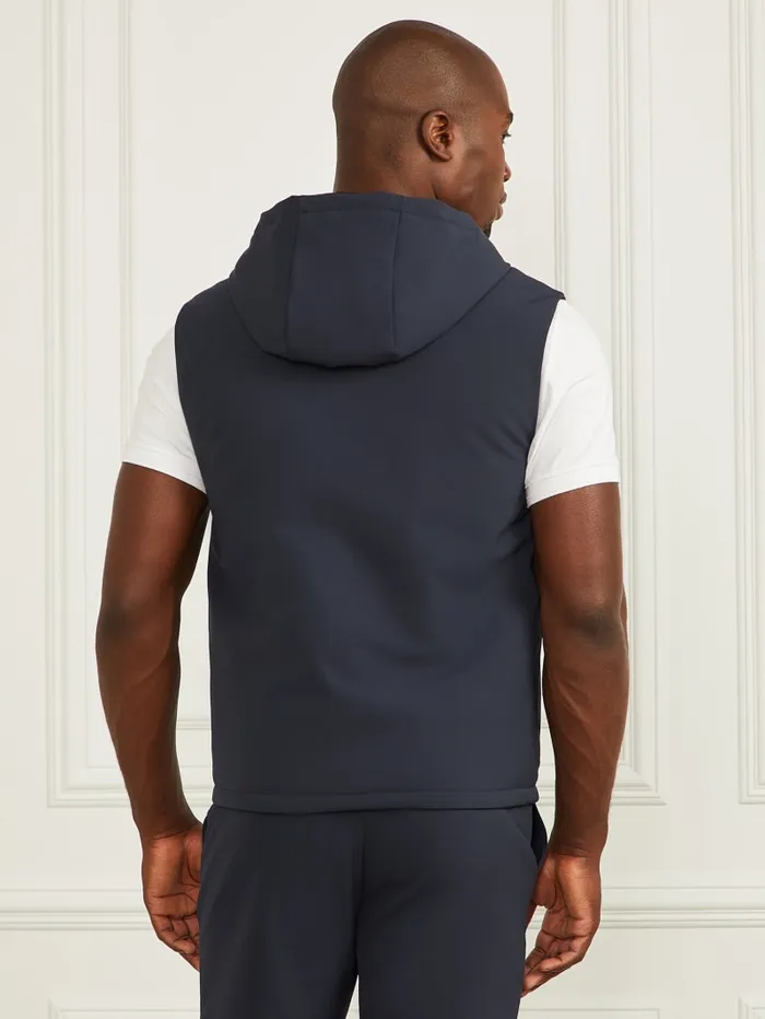 GUESS Jackets and Coats Blazer With Detachable Hooded Vest Blue 8211 Men