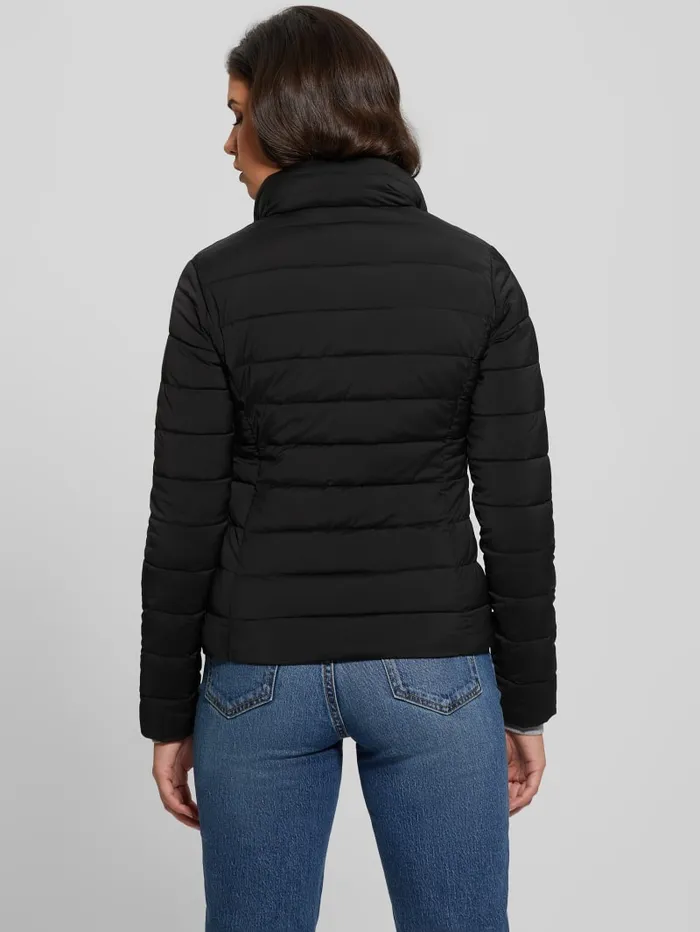 GUESS Jackets and Coats Diann Heavy Hooded Puffer Jacket Neutral 8211 Women