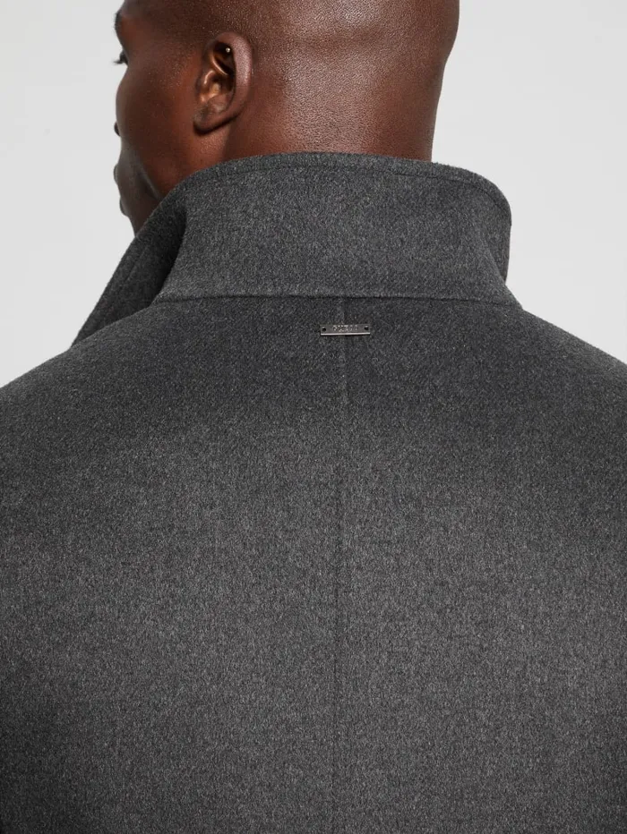 GUESS Jackets and Coats Eco WoolBlend Urban Coat Blue 8211 Men