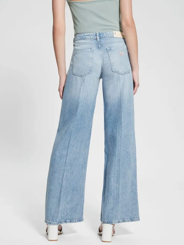 GUESS Jeans and Denim Eco Sexy Palazzo Jeans Blue 8211 Women