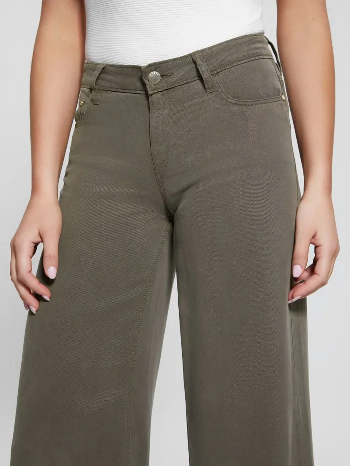 GUESS Jeans and Denim Eco Sexy Palazzo Jeans Brown 8211 Women