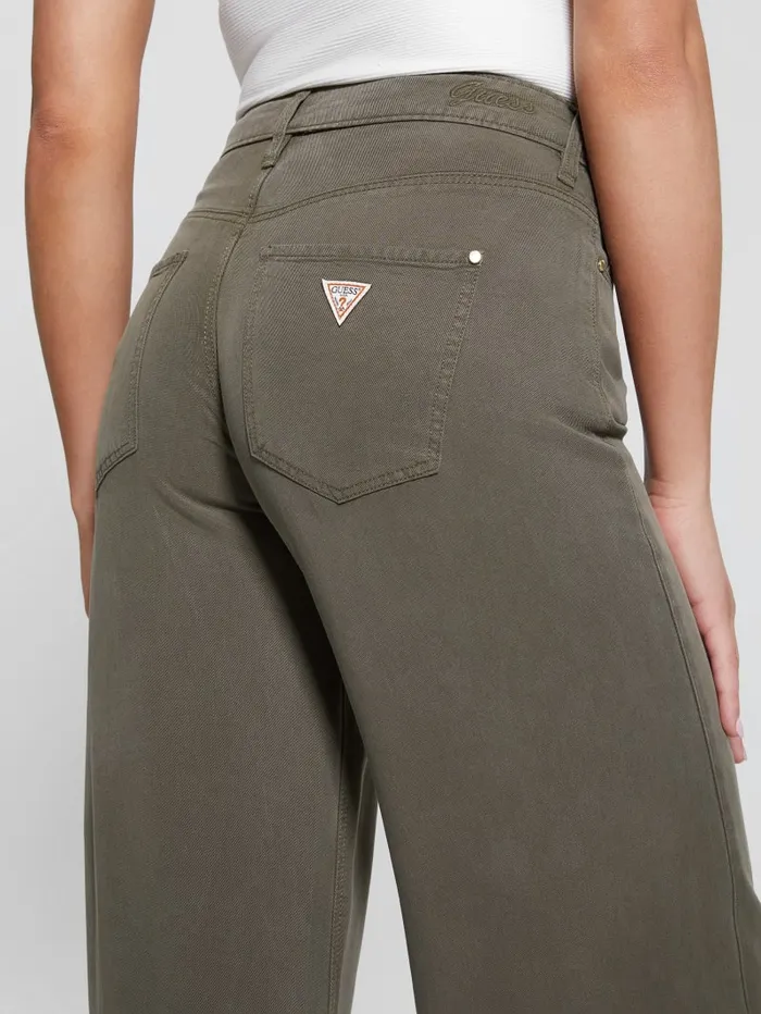 GUESS Jeans and Denim Eco Sexy Palazzo Jeans Brown 8211 Women