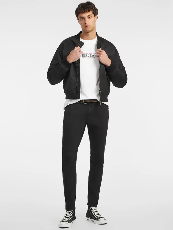 GUESS Jeans and Denim G12 Skinny Jeans Black 8211 Men