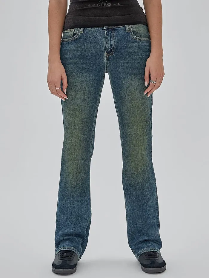 GUESS Jeans and Denim Originals Tinted Bootcut Jeans Blue 8211 Women