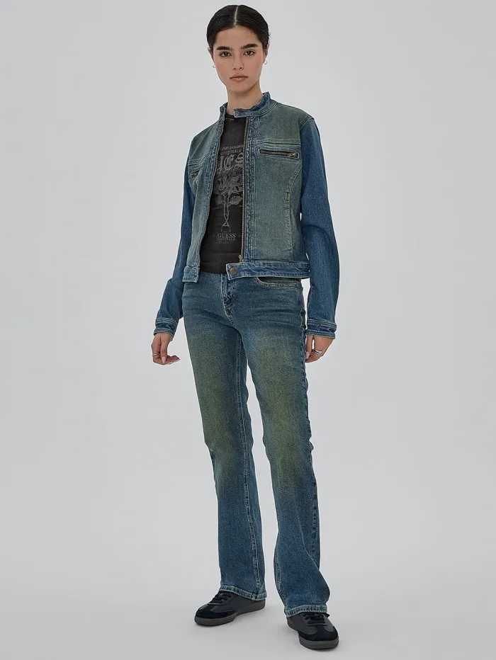GUESS Jeans and Denim Originals Tinted Bootcut Jeans Blue 8211 Women