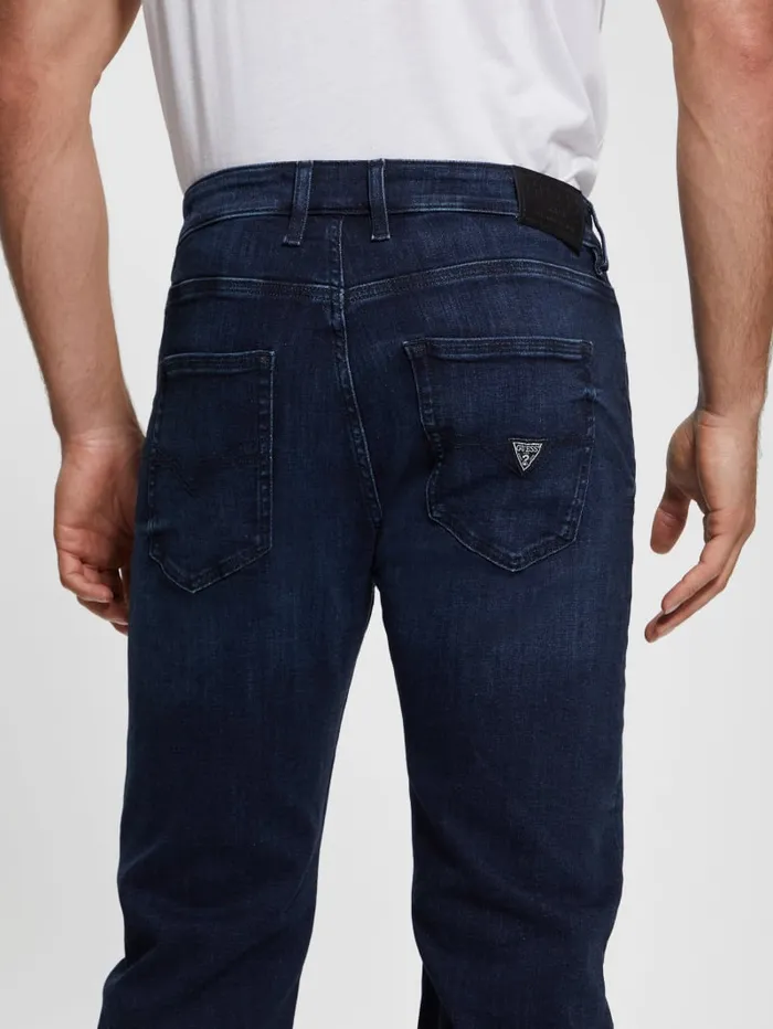 GUESS Jeans and Denim Regular Straight Jeans Blue 8211 Men