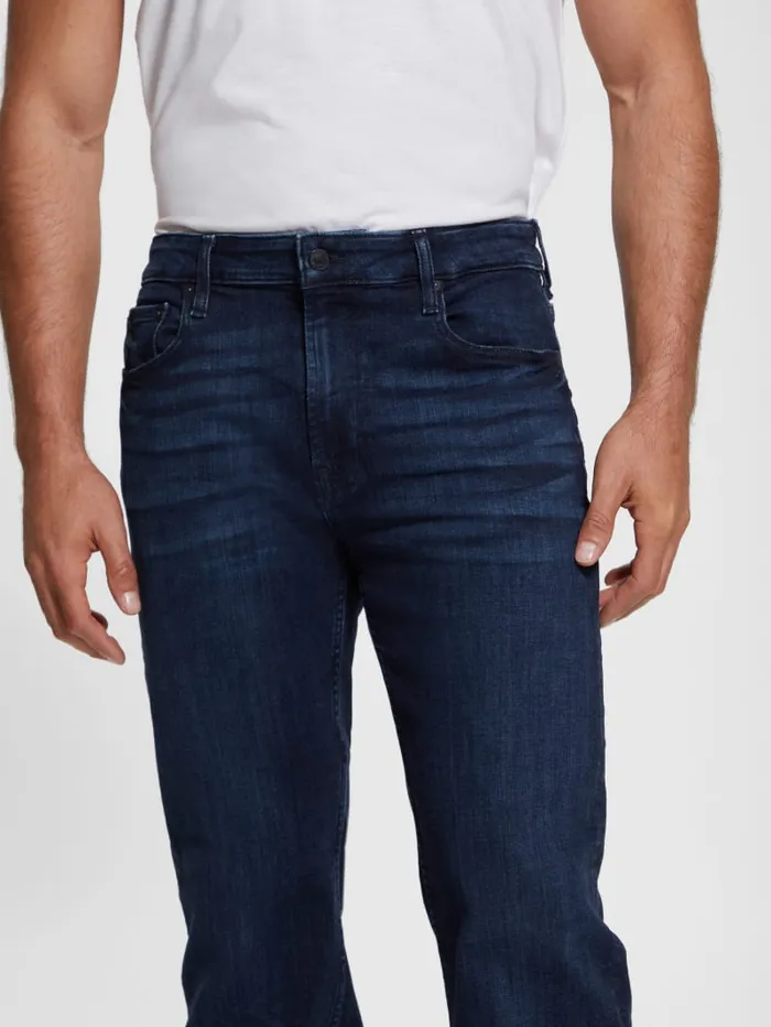 GUESS Jeans and Denim Regular Straight Jeans Blue 8211 Men