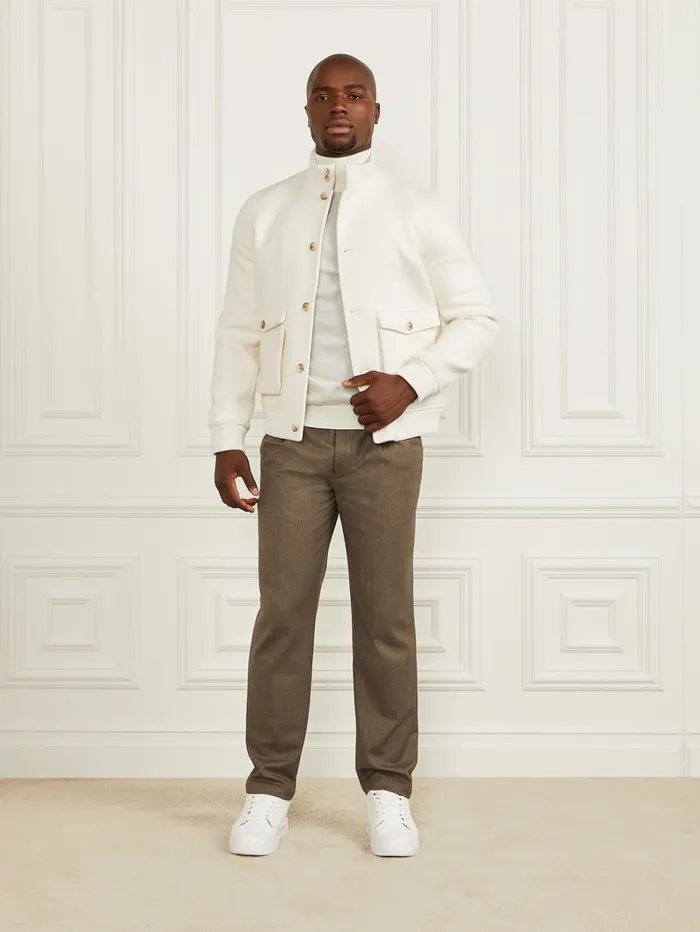 GUESS Marciano WoolBlend Jacket White 8211 Men
