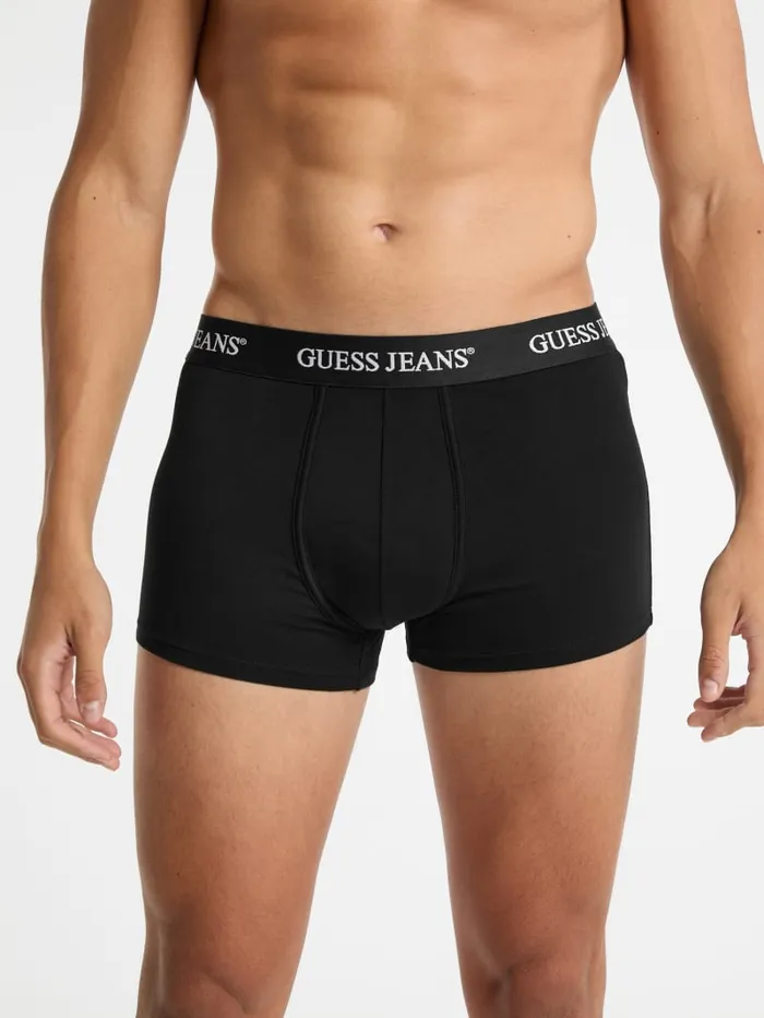 GUESS Men Eco Jeans 3Pack Trunks Green 8211 Men