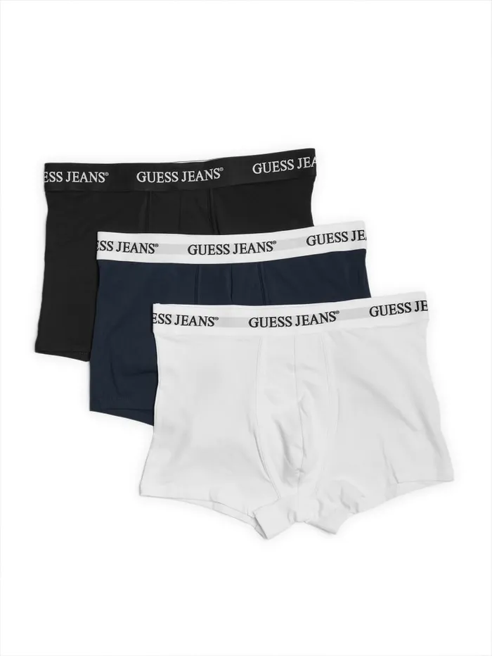 GUESS Men Eco Jeans 3Pack Trunks Green 8211 Men