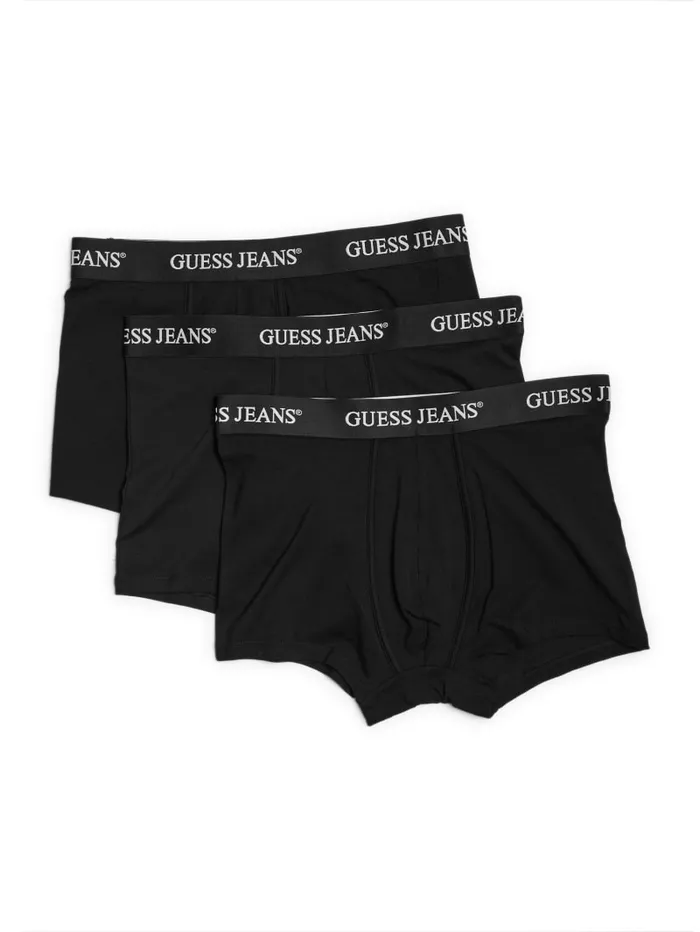 GUESS Men Eco Jeans 3Pack Trunks Green 8211 Men
